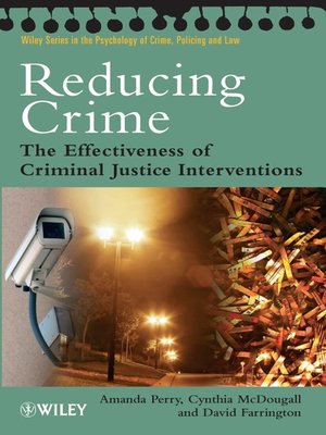cover image of Reducing Crime